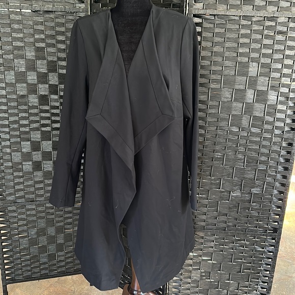 Lane Bryant Jackets & Blazers - EUC Lane Bryant Waterfall Duster size 14/16